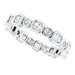 Bezel-Set Eternity Band