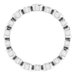 Bezel-Set Eternity Band