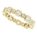 Bezel-Set Eternity Band