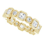 Bezel-Set Eternity Band