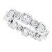 Bezel-Set Eternity Band