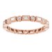 Bezel-Set Eternity Band