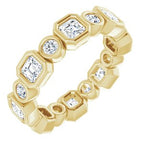 Bezel-Set Eternity Band
