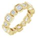 Bezel-Set Eternity Band