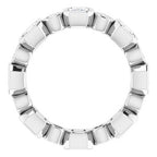 Bezel-Set Eternity Band