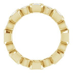 Bezel-Set Eternity Band