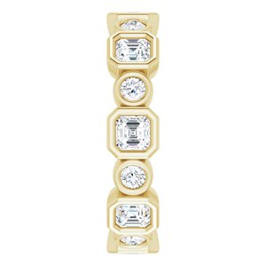 Bezel-Set Eternity Band