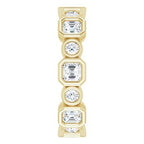 Bezel-Set Eternity Band