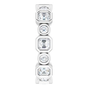 Bezel-Set Eternity Band