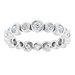 Bezel-Set Eternity Band