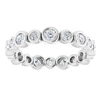 Bezel-Set Eternity Band