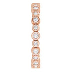 Bezel-Set Eternity Band