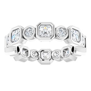 Bezel-Set Eternity Band