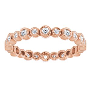 Bezel-Set Eternity Band