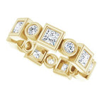 Bezel-Set Eternity Band