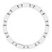 Bezel-Set Eternity Band