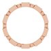 Bezel-Set Eternity Band