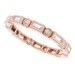 Bezel-Set Eternity Band