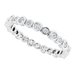 Bezel-Set Eternity Band
