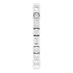 Bezel-Set Eternity Band