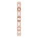 Bezel-Set Eternity Band