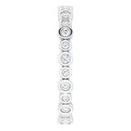 Bezel-Set Eternity Band