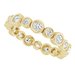 Bezel-Set Eternity Band
