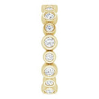 Bezel-Set Eternity Band