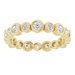 Bezel-Set Eternity Band