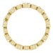 Bezel-Set Eternity Band