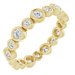 Bezel-Set Eternity Band