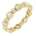 Bezel-Set Eternity Band
