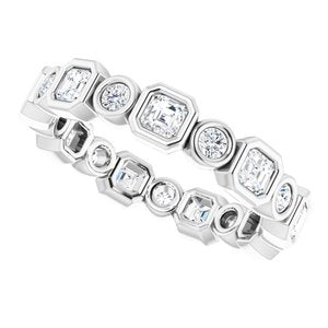 Bezel-Set Eternity Band