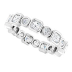 Bezel-Set Eternity Band