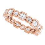 Bezel-Set Eternity Band