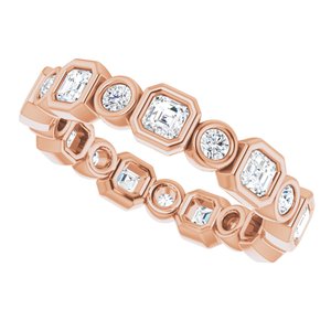 Bezel-Set Eternity Band