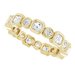 Bezel-Set Eternity Band