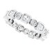 Bezel-Set Eternity Band