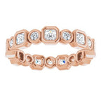 Bezel-Set Eternity Band