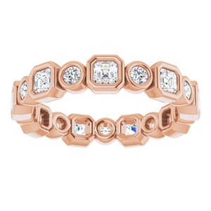 Bezel-Set Eternity Band
