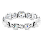 Bezel-Set Eternity Band