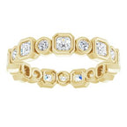Bezel-Set Eternity Band