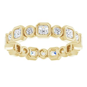 Bezel-Set Eternity Band