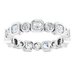 Bezel-Set Eternity Band