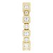 Bezel-Set Eternity Band