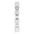 Bezel-Set Eternity Band