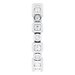 Bezel-Set Eternity Band