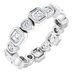 Bezel-Set Eternity Band