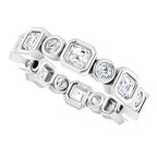 Bezel-Set Eternity Band