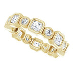 Bezel-Set Eternity Band